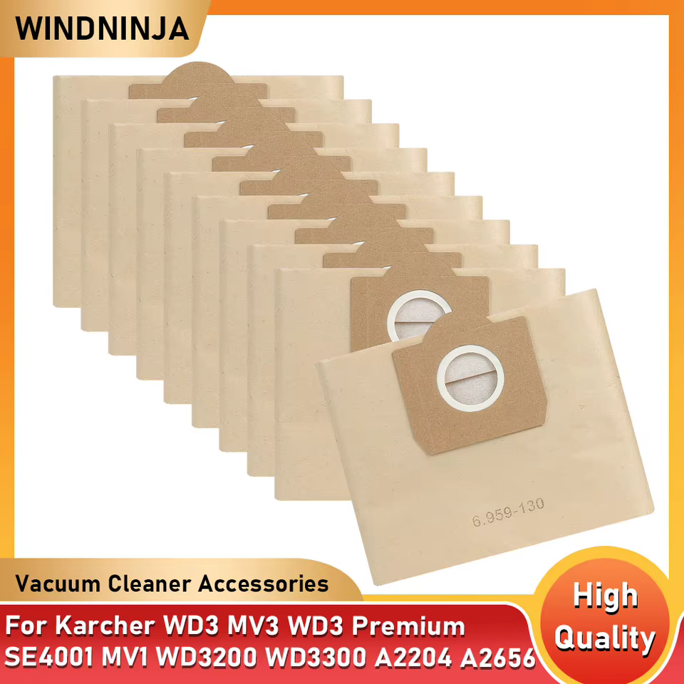 Sacos de Filtro Karcher WD3