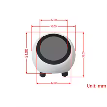 ESP32-S3 AI com Tela 1.28" Thumbnail 6