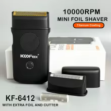 KF-6412 Barbeador Profissional Mini USB Thumbnail 1