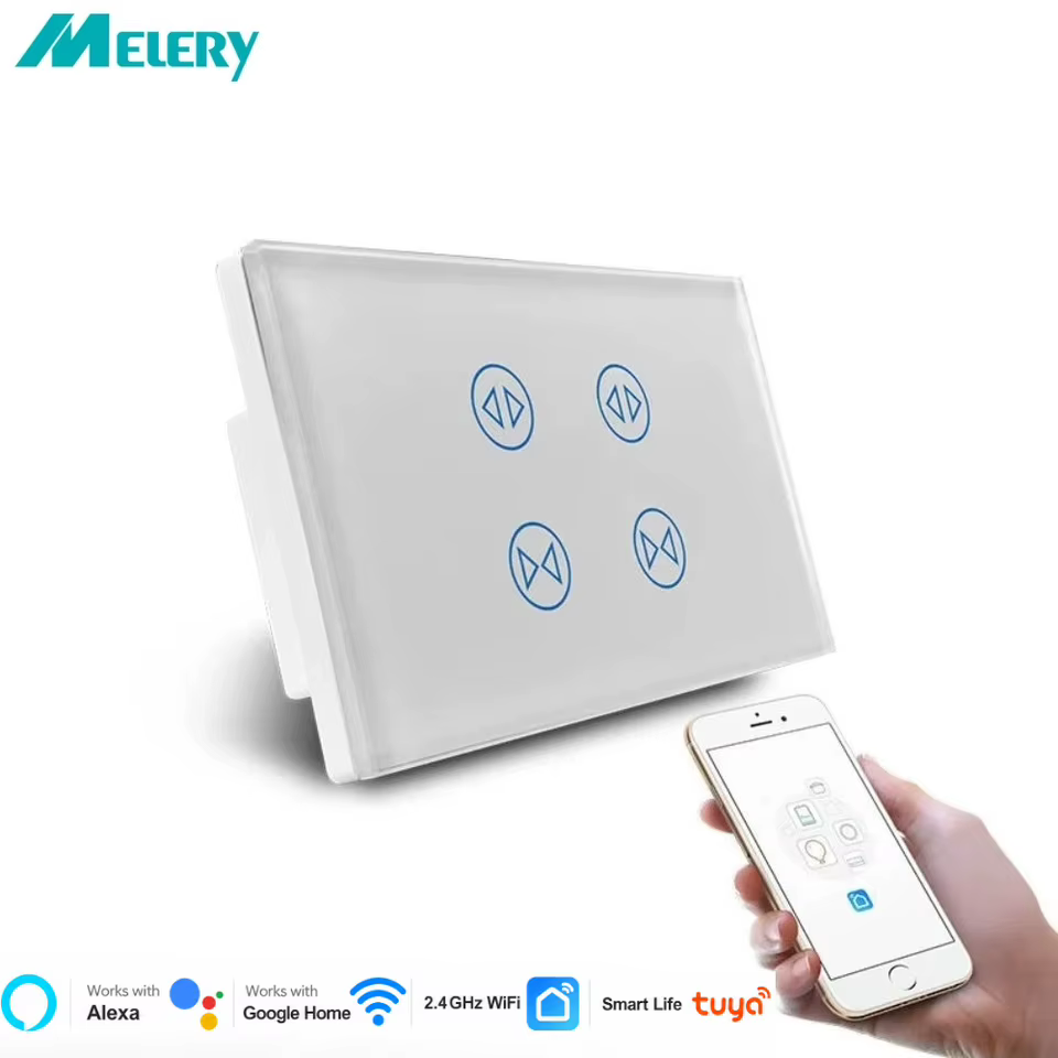 Interruptor Inteligente Duplo Melery Tuya