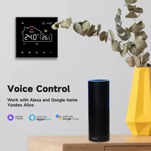 Termostato Inteligente WiFi Tuya com Controle de Voz Thumbnail 6