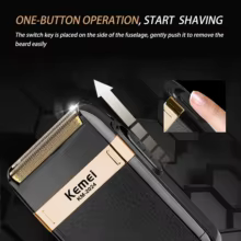 Barbeador Kemei KM-2024 Profissional Thumbnail 6