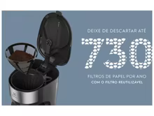 Cafeteira Electrolux Efficient ECM22 Inox Thumbnail 3