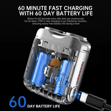 Barbeador Portátil Mini 9000RPM IPX7 Thumbnail 3