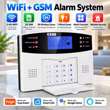 Alarme WiFi GSM Sem Fio - Sistema de Segurança Inteligente Thumbnail 1