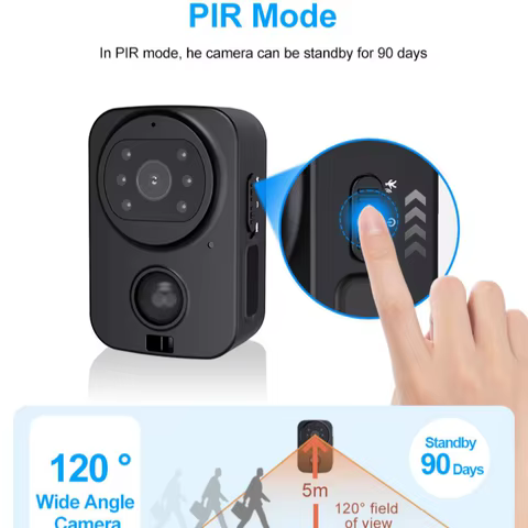 Câmera Mini PD01 à Prova d'Água