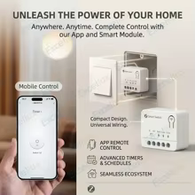 Mini Interruptor Inteligente Zigbee 3.0 16A Thumbnail 3