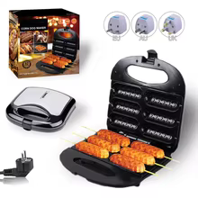 Máquina de Hot Dog e Waffle Multifuncional Thumbnail 6