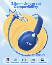 Fone de Ouvido Infantil Acer com Proteção Auditiva Thumbnail 2