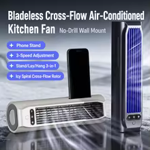 Ventilador de Torre na Parede 3 Velocidades Thumbnail 1