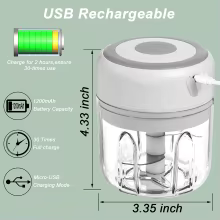 Picador de Alho Elétrico USB Thumbnail 5