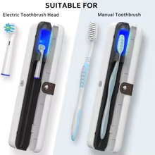 Estojo Esterilizador UVC para Escova de Dentes Thumbnail 1