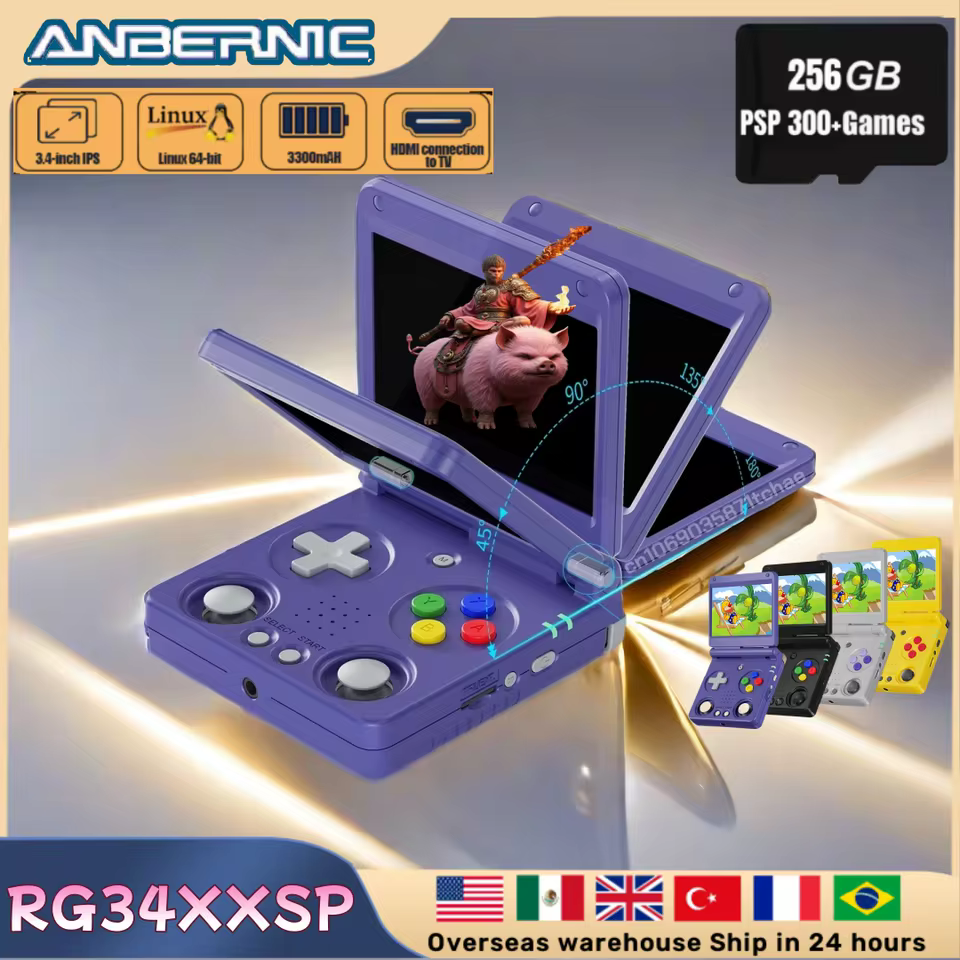 Anbernic RG35XXSP Console Retro Portátil