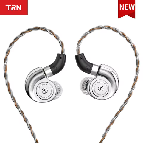 TRN Conch Fones de Ouvido HiFi