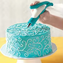 Kit Ferramentas Decoração Bolo Pistola Creme Thumbnail 3