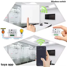 Interruptor Inteligente WiFi Tuya 433MHz Thumbnail 2