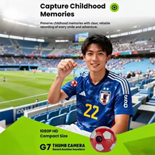 Mini Câmera G7 1080P Bola de Futebol Thumbnail 5