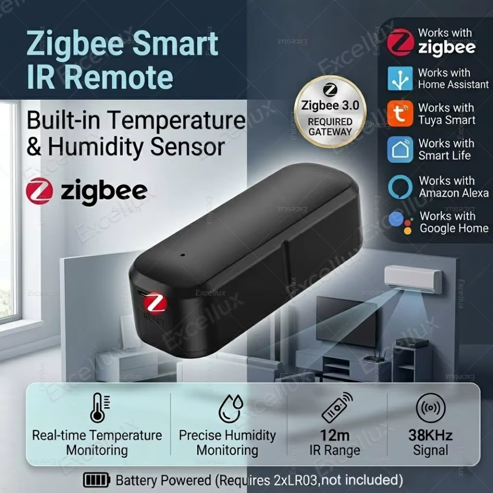 Controle Remoto Zigbee IR Universal