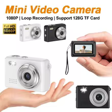 Mini Câmera Digital 4K 64GB Thumbnail 2