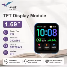 Display LCD TFT 1.69" Osptek Thumbnail 1