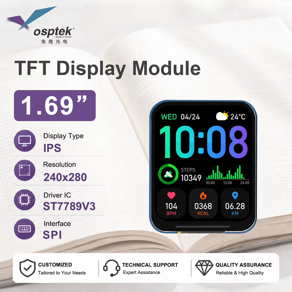 Display LCD TFT 1.69" Osptek