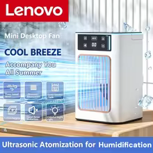 Ventilador de Mesa Lenovo Portátil com Umidificador Thumbnail 1