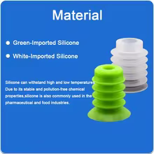 Kit 5 Ventosas Silicone Grau Alimentício para Robôs de Panificação Thumbnail 3