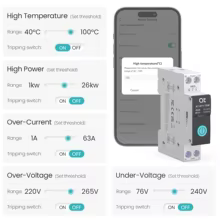 Interruptor Inteligente Wi-Fi com Medidor de Energia Thumbnail 6