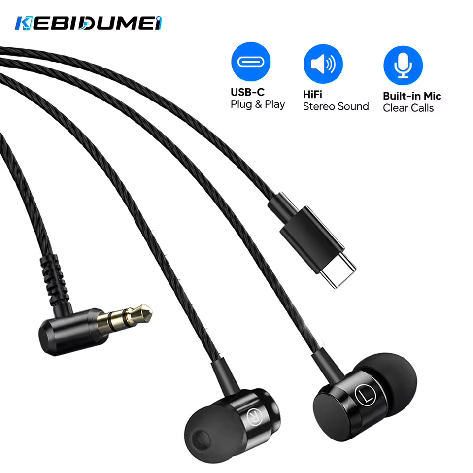 Fones Gamer KEBIDUMEI L-Shape