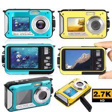 Câmera Subaquática Full HD 2.7K 48MP Thumbnail 4