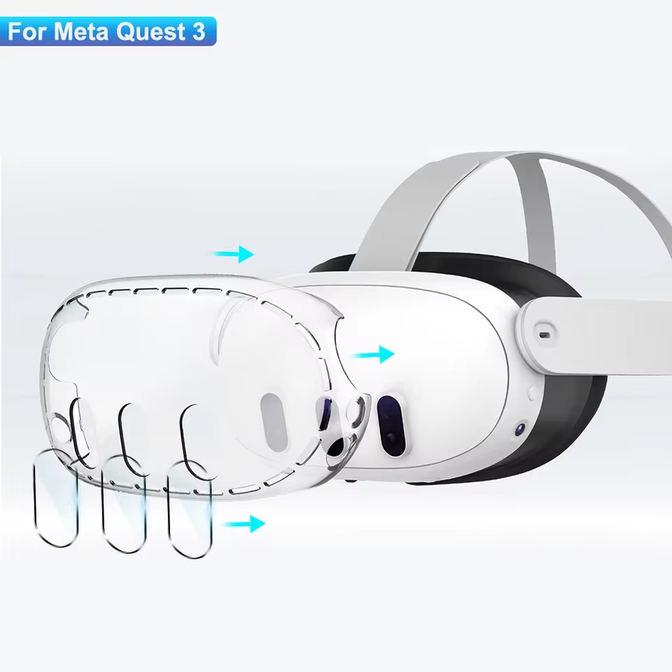 Capa Meta Quest 3 Transparente