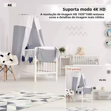 Câmera WiFi Mini 4K HD Thumbnail 3