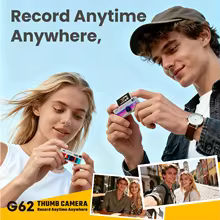 Câmera Retro HD G62 Flip Thumbnail 3