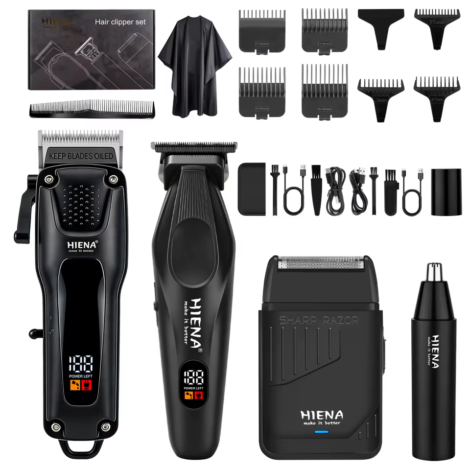 Aparador Profissional HIENA - Kit Completo