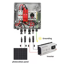 Caixa Combinadora Solar DC 1000V IP65 Thumbnail 5