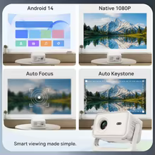 Mini Projetor P21-H723 Android 14 Thumbnail 3