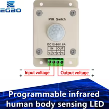 Interruptor LED Sensor PIR Thumbnail 1