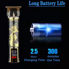 Barbeador Elétrico Profissional T9 Thumbnail 3