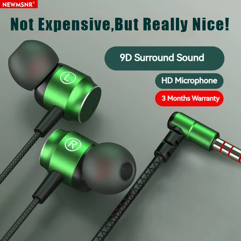 Headset In-Ear Bass Profundo 9D Hi-Fi