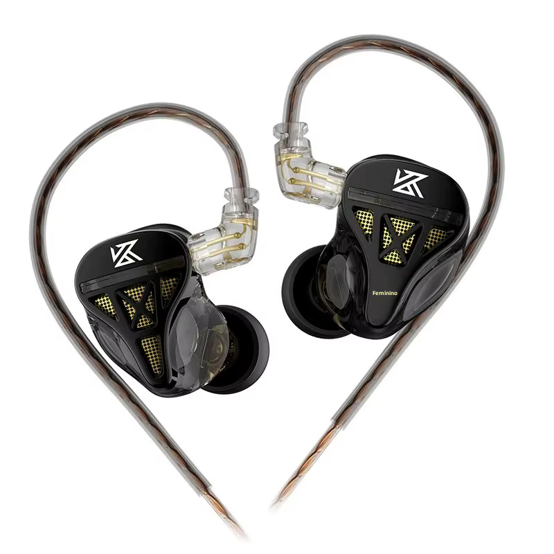 KZ DQS 1DD Fone de Ouvido HiFi