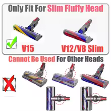 Escova Rolo Suave Dyson V12 V15 V8 V10 Thumbnail 2