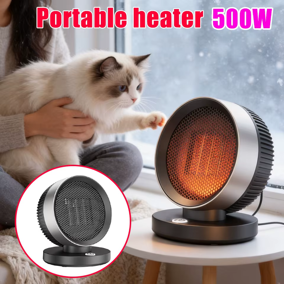 Aquecedor de Mesa PTC 500W