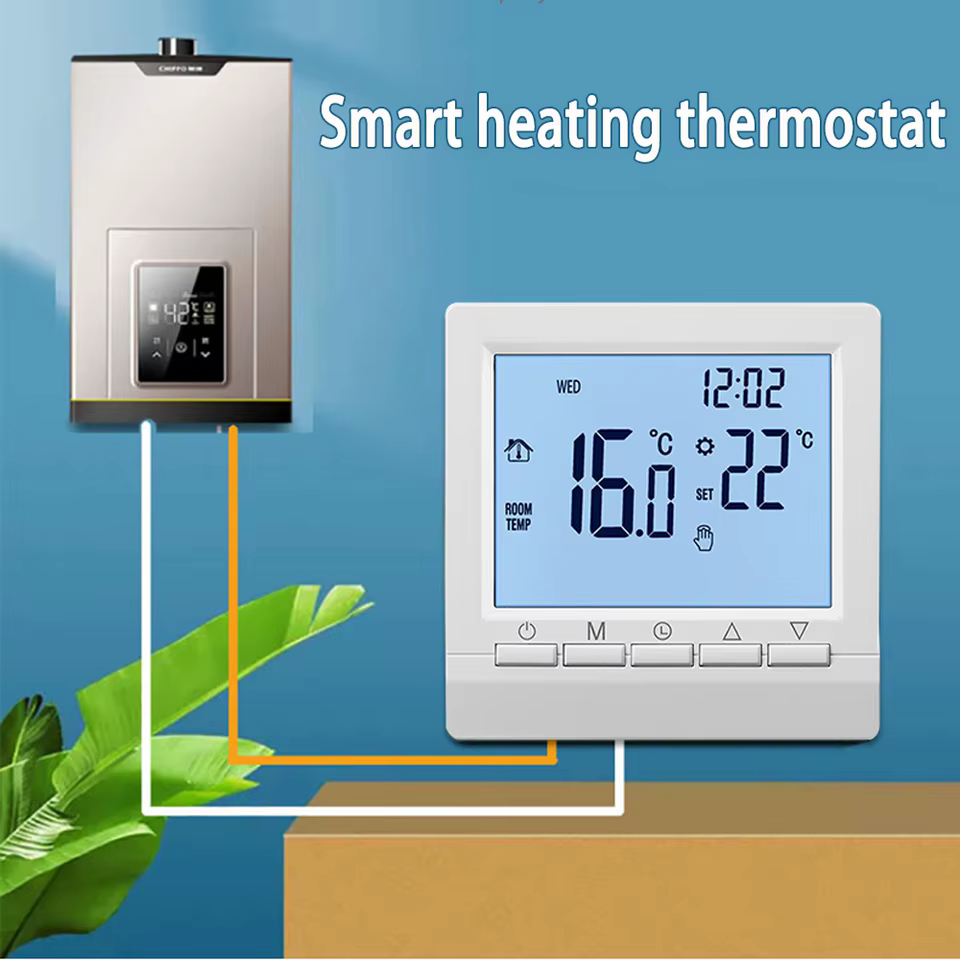 Termostato Inteligente com Luz de Fundo