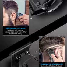 Kemei Profissional Fade Clippers 0mm Thumbnail 5