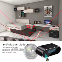 Mini Câmera Relógio 1080P WiFi Thumbnail 4