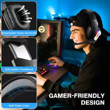 Headset Gamer 3.5mm com Microfone Thumbnail 4