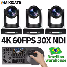 Câmera PTZ 4K 30x Zoom NDI POE Thumbnail 1