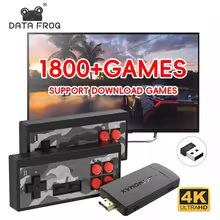 DATA FROG Console Retrô Portátil 1800 Jogos Thumbnail 1