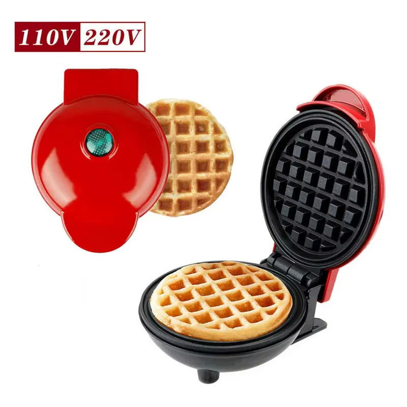 Mini Waffle Maker Elétrica