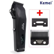 Máquina de Cortar Cabelo Kemei KM-1856 Profissional Thumbnail 1
